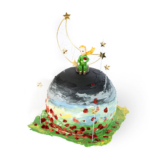 The Little Prince with Rose