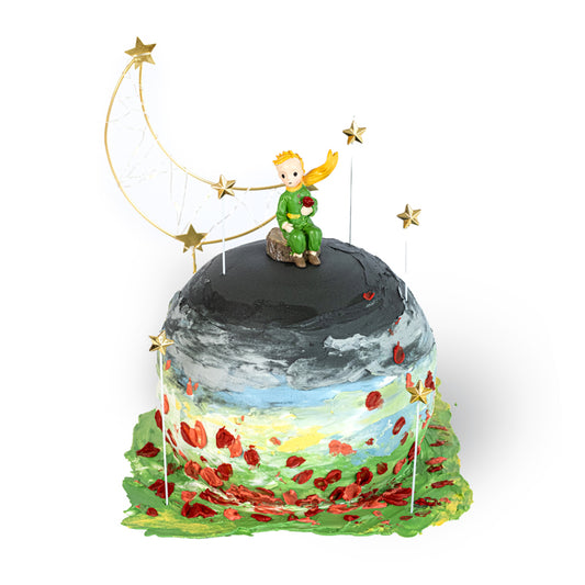The Little Prince with Rose