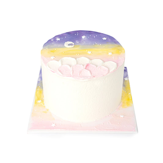 Pink Starry Night