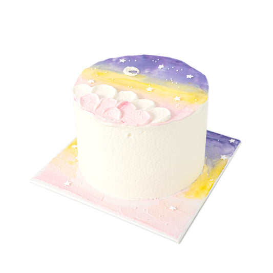 Pink Starry Night