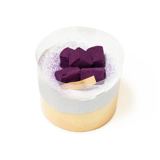 Taro Salted Egg Yolk SUPPEERR Nice Mochi Chiffon Cake