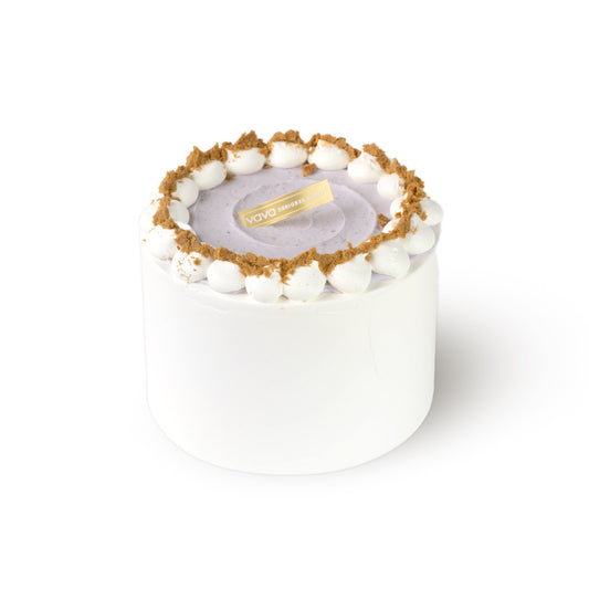 Taro Mochi Pork Floss Chiffon Cake